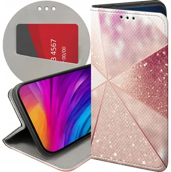 Pouzdro na mobilní telefon Flipové pouzdro Hello Case pro Motorola Edge 20 Lite růžové