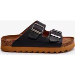 Klasické dámské pantofle Big Star LL274477 Černé Velikost: 38