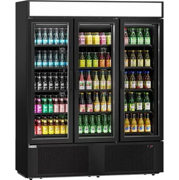 Chlazení vasegastro Lednice na nápoje - 1325L- se 3 skleněnými dveřmi