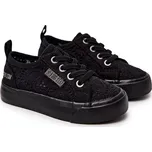 Černé Openwork Sneakers Big Star Velikost: 23