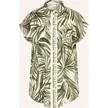 Bogner Dámská Lněná Košile Charlet, zelená / režná / tmavě...