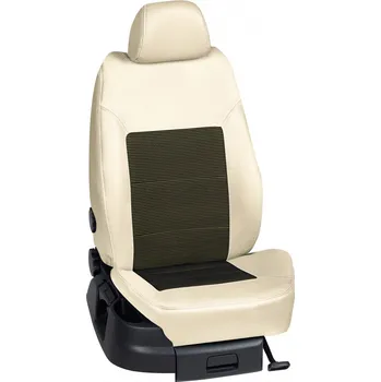 Potah sedadla Autopotahy Citroën C3 / od r.2018->, 5 dveří, Aircross, KOŽENKA > OR 0383 (OR 0383 / Béžový koženkový bok)