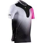 triko krátký rukáv pánské X-BIONIC X-BIONIC® COREFUSION RUN SHIRT SS MEN DOT FADE/WHITE/NEO PINK - XL