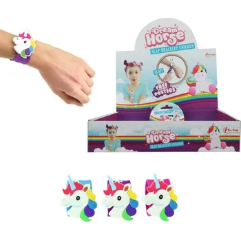 Náramek Náramek jednorožec samonavíjecí plast 21cm - mix variant či barev
