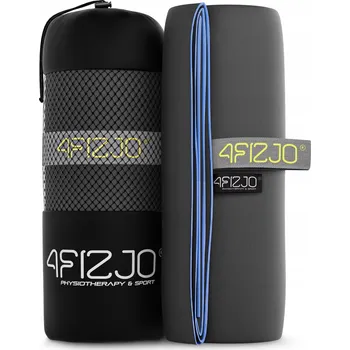 Ručník Rychleschnoucí ručník 4FIZJO gray-blue 180 100 cm x 180 cm