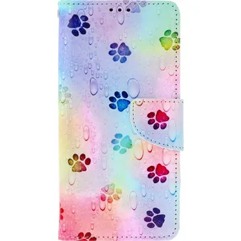 Pouzdro na mobilní telefon Pouzdro Xiaomi Redmi Note 15 Pro knížkové Tlapky (kryt neboli obal na Xiaomi Redmi Note 15 Pro)