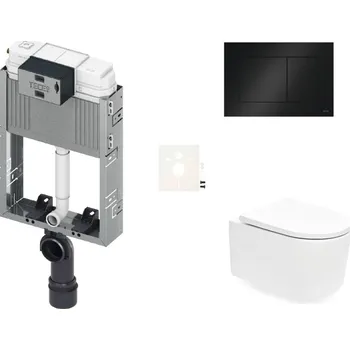 Klozet Siko Závěsný WC set k zazdění SAT TZREX72BL