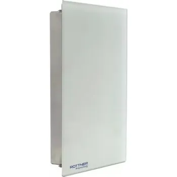 Skříňka na klíč KeyGlass skříňka na klíče bílá - 8 klíčů