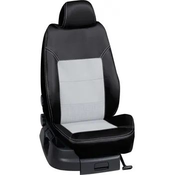 Potah sedadla Autopotahy Volkswagen CRAFTER / CRAFTER /2006-2016, CRAFTER (3 místa), KOŽENKA > OR 0392 (OR 0392 / Černý koženkový bok)