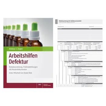 Arbeitshilfen Defektur mit Risikobeurteilungs-Block - Ziegler, Andreas S. [DE] (2026, Brožovaná, Deutscher Apotheker Vlg)