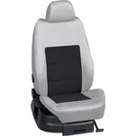 Autopotahy Volkswagen TOURAN / TOURAN /10.2010-09.2015, Touran (7 míst), KOŽENKA > OR 0150 (OR 0150 / Šedý koženkový bok)