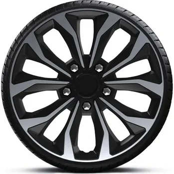 Poklice na kolo GÓRECKI Kryty kol 16" HORNET PRO SILVER BLACK - 4 ks