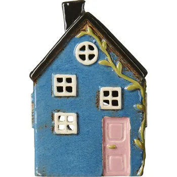 Svícen Ib Laursen Keramický svícen Nyhavn Light Pink Door