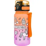 Láhev BAAGL GRADIENT JEDNOROŽEC 350 ML UNI Oranžová, Fialová, Mix