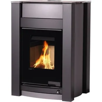 Krbová kamna HS Flamingo Aquaflam Vario Kalmar 11kW šedá