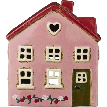 Svícen Ib Laursen Keramický svícen Ebeltoft Strawberry vine