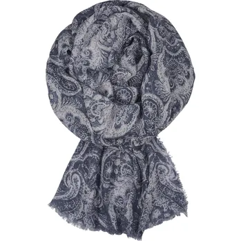 Šátek Bavlněný šátek se vzorem Ganga tmavě modrá