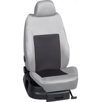 Potah sedadla Autopotahy Citroën C3 / od r.2018->, 5 dveří, Aircross, KOŽENKA > K0023 (K0023 / Šedý koženkový bok)