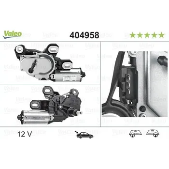 Motorek stěrače a odstřikovače Motor stěračů VALEO 404958