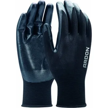 Pracovní rukavice ARDON Rukavice LITE TOUCH OIL, máčené A8015/10-SPE Černá 10 S prodejní etiketou