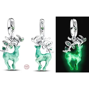 Přívěsek Charm Sterlingové stříbro 925 King of Glory jelen Yaolin Deer, přívěsek na náramek hra