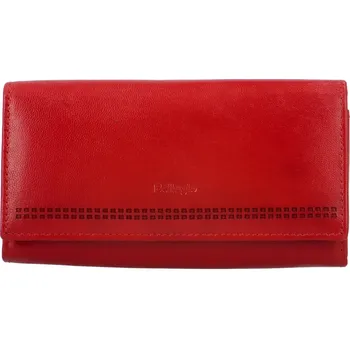 Peněženka Dámska kožená peňaženka červená - Bellugio Brenda červená
