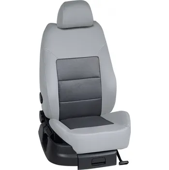 Potah sedadla Autopotahy Volkswagen TOURAN / TOURAN /10.2015->, Touran (5 míst), KOMFORT > OR 0037 (OR 0037 / Světle šedý bok)