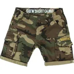 kraťasy pánské ALPHA INDUSTRIES - Crew - Camo - 38