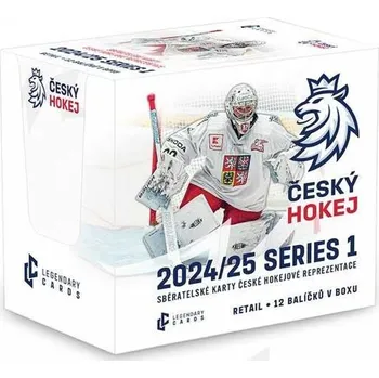 Sběratelská karetní hra Legendary Card Český hokej 2024/25 Series 1 12 ks