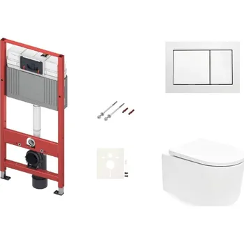 Klozet Siko Závěsný wc set do lehkých stěn / předstěnová SAT TSTOR72400