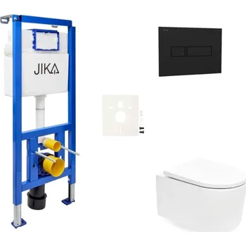 Klozet Siko Závěsný wc set do lehkých stěn / předstěnová SAT JSREX72CRM
