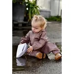 Mikk-Line Mikk - Line dětská nepromokavá souprava do deště bez šlí 33144 Twilight mauve Velikost: 146 recyklovatelný materiál, GOTS