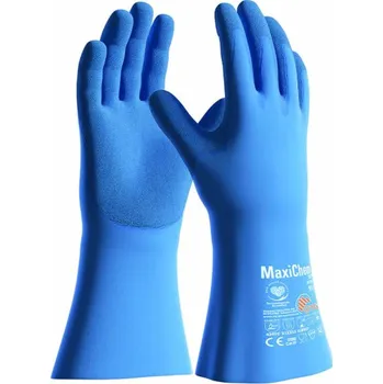 Pracovní rukavice ARDON Rukavice ATG MaxiChem Cut 76-733 TRItech, chemické A3083/11 11 Modrá odstíny