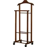 Němý sluha na šaty Compactor Hector 2, hnědá