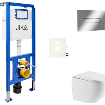 Klozet Siko Závěsný WC set do lehkých stěn / předstěnová SAT JSTOR67CR