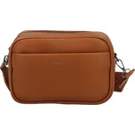 Dámská crossbody kabelka koňaková hnědá - MaxFly Merita hnědá