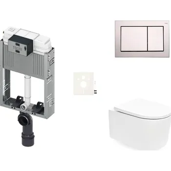 Klozet Siko Závěsný WC set k zazdění SAT TZREX67CR
