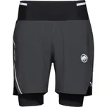 Kraťasy Mammut Aenergy TR 2 in 1 Shorts Men 1300 silver sage-black 50