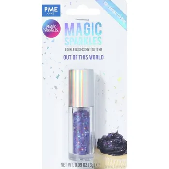 Jedlá dekorace na dort PME Jedlé glitry Out of this World (3 g)