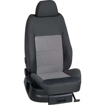 Potah sedadla Autopotahy Volkswagen CRAFTER / CRAFTER /2006-2016, CRAFTER (7 míst), STANDARD > OR 0119 (OR 0119 / Tmavě šedý bok)