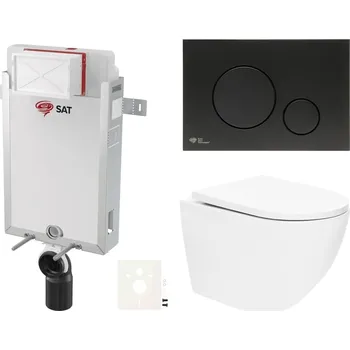 Klozet Siko Závěsný WC set k zazdění SAT SZTOR6768