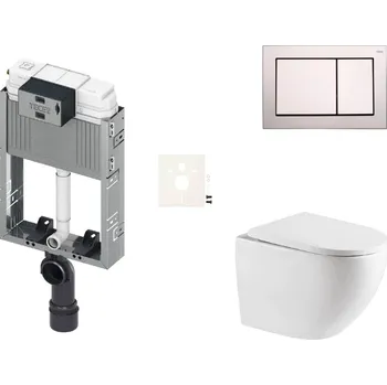 Klozet Siko Závěsný WC set k zazdění SAT TZTOR67CR