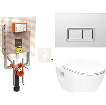 Klozet Siko Závěsný wc set k zazdění&nbsp;SAT Project VZSATPRO51680