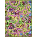 Associated Weavers Dětský kusový koberec silnice Sweet Town Rozměry koberců: 95x133