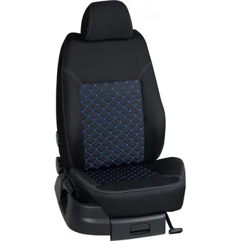 Potah sedadla Autopotahy Volkswagen TOURAN / TOURAN /10.2010-09.2015, Touran (5 míst), KOMFORT > OR 0427 (OR 0427 / Černý bok)