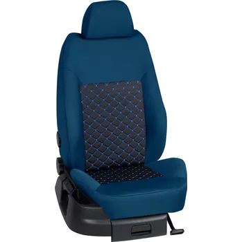 Potah sedadla Autopotahy Škoda ROOMSTER / 2006 - 2015, Roomster, STANDARD > OR 0427 (OR 0427 / Modrý bok)