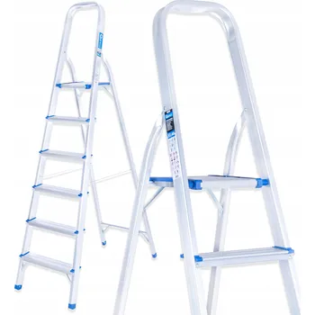 Železářství Žebřík Geko hliníkový 1 x 6 do 150 kg