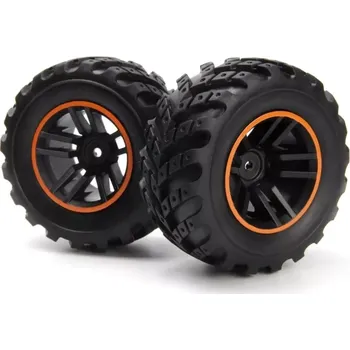 RC náhradní díl BlackZon Kola kompletní Spryte - Oranžová