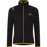 Mikina La Sportiva Promo Fleece Men black/yellow|M