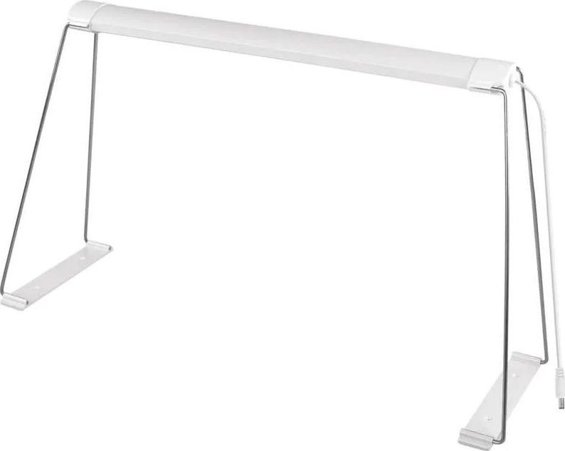 LED GROW pěstební lampa na sazenice 15W, časovač, bílá (Z7903)